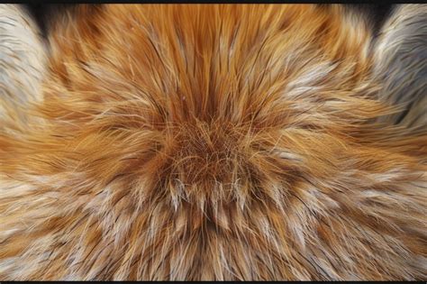 Premium Photo | Texture of fur fox high resolution