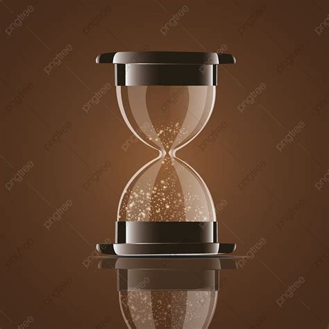 Sand Hourglass Vector Design Images, True Transparent Sand Hourglass ...