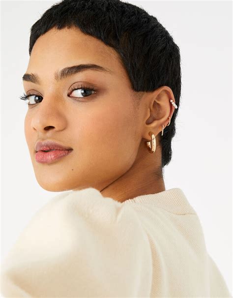 Mixed Ear Cuff Set | Ear cuffs | Accessorize UK