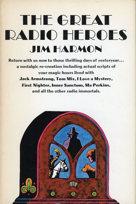 THE GREAT RADIO HEROES | Jim Harmon | First edition