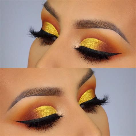 Sombra de ojos amarilla Créditos IG @c_flower