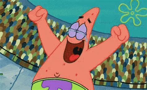 Patrick Wins GIF - Patrick - Discover & Share GIFs