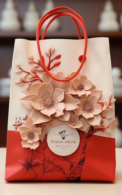 Premium Photo | Trendy Origami Paper Bag Square Shape Origami Inspired ...