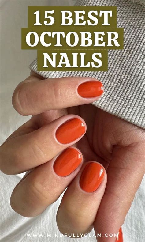 15 BEST October Nails (Including Halloween Nails & Fall Nails ...