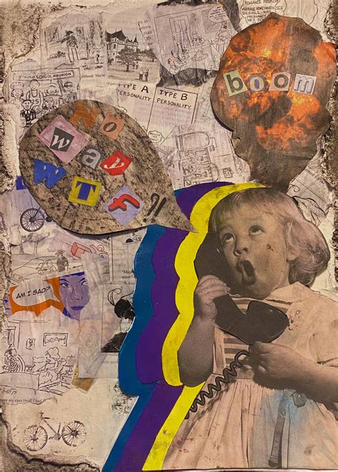 Multimedia Collage Art