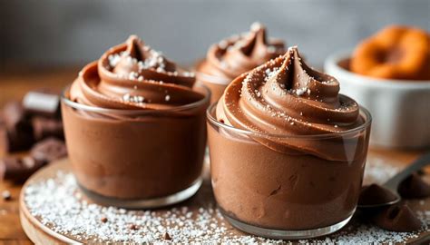 mousse au chocolat legere  delicieuse