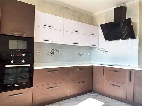 Г образная кухня на заказ от производителя в Краснодаре