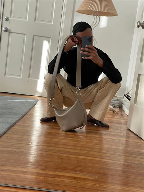 Fold Bag • Elephant | Gray Shoulder Bag – HOZEN