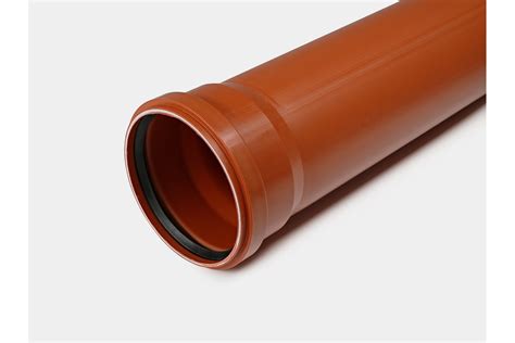 Канализационная труба КОНТУР РР D110x1000 ОРАНЖ 077270110500 - выгодная ...