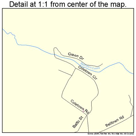 Copperhill Tennessee Street Map 4717000