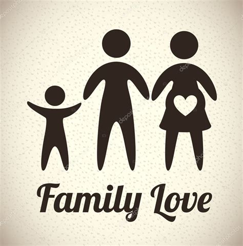 Family love — Stock Vector © yupiramos #31834285