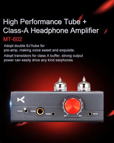 xDuoo MT-602 Tube Headphone Amp - xDuoo official store