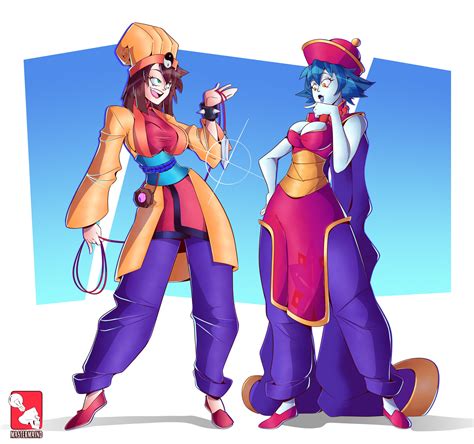 ArtStation - Commission - Hsien-ko and Mei Ling