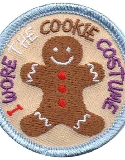 Wore the Cookie Costume Fun Patch - Girl Scouts of Silver Sage Council