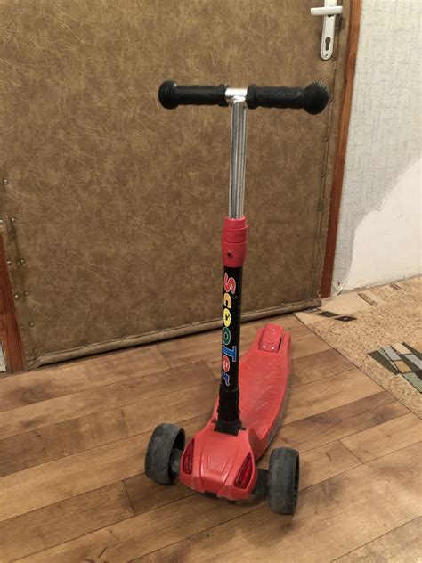 Самокат трёхколесный Scooter street life | отзывы