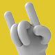 Jestures - Editable Hand Collection: Clay Edition, Graphics | GraphicRiver