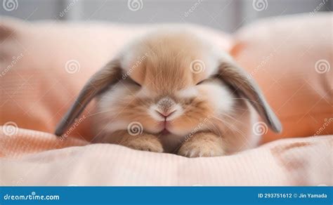 Cute Baby Bunnies Sleeping