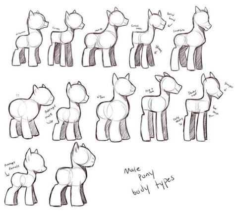 Как нарисовать пони (my little pony) карандашом? Простая инструкция со ...