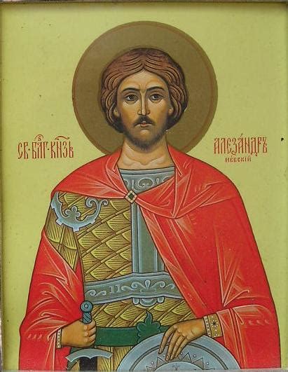 Древо - иллюстрация: Св. блгв. Александр Невский