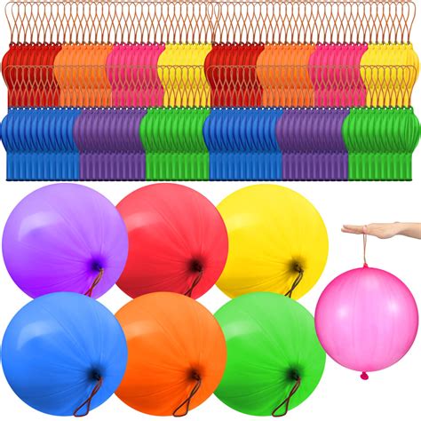 Snapklik.com : Libima 350 Pcs Punch Balloons Bulk Assorted Colors