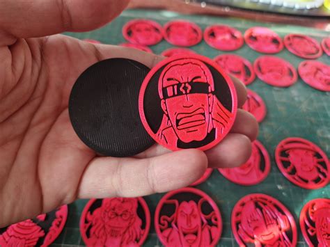 STL file Marine Helmeppo (One Piece collectible coin) 🪙 (3MF)・Template