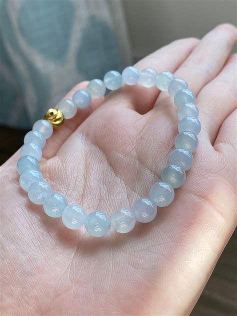nature burmese jade assorted light color bracelet etsy