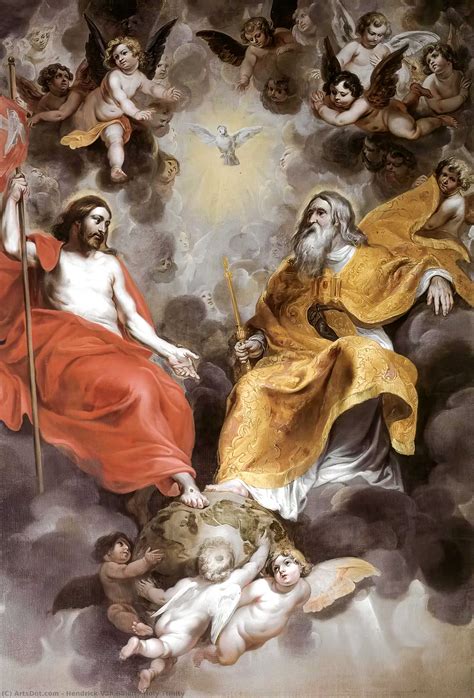 Buy Museum Art Reproductions Holy Trinity, 1620 by Hendrick Van Balen ...