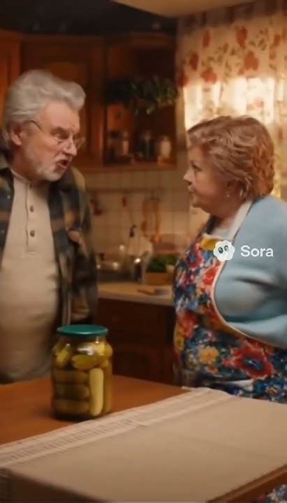 babka  ded sporiat iz za ogurcov ai sora youtube
