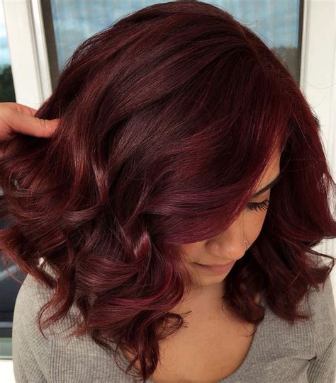 50 Beautiful Burgundy Hair Colors to Consider for 2025 - Hair Adviser