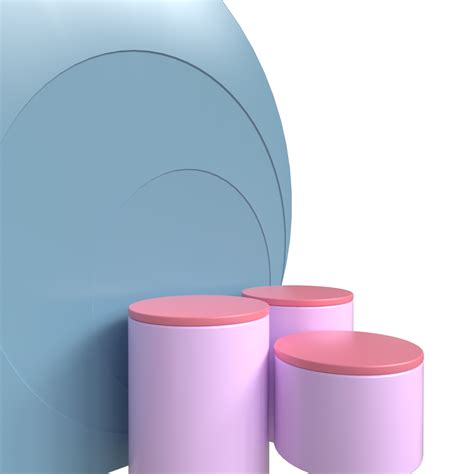 3D Podium Rendering - Elevating Your Cosmetic product Showcase-product