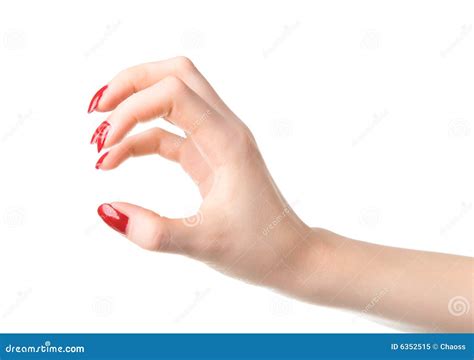 Young Woman Scratching Handsign Stock Image - Image of young, body: 6352515