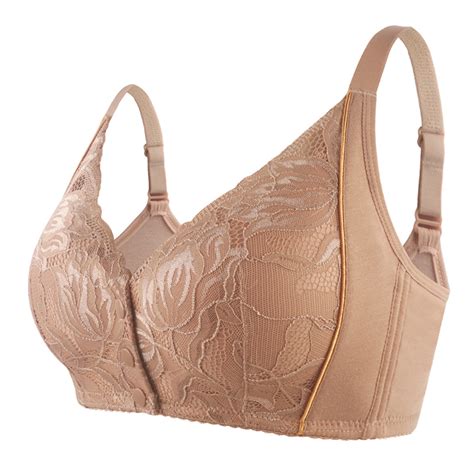Mallwal Comfortable Push up Bras for Women Seamless Bra Feature V-Neck ...