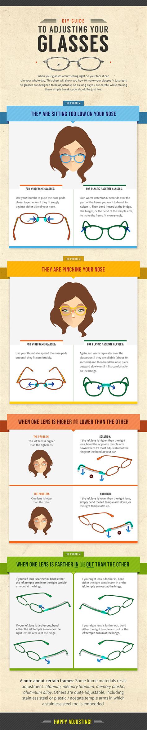 DIY Guide To Adjust Your Eyeglasses - Fashion Blog