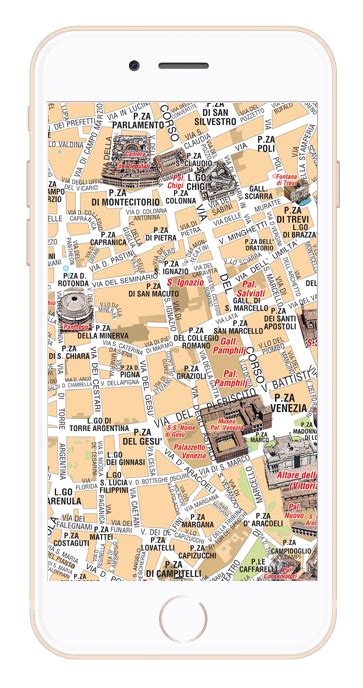 Mappa di Roma pdf vettoriale e tiff da stampare - ediMAP