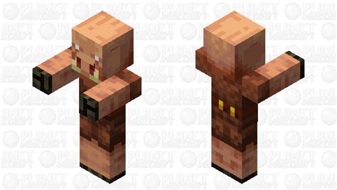 Piglin Minecraft Mob Skin