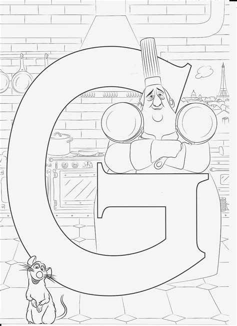 Letter P Coloring Sheets