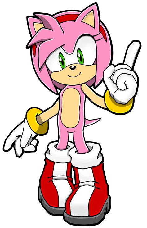 Amy Rose 01 [Without Red Dress Edit] by iSuperSonic95 on DeviantArt