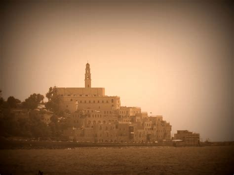 Jaffa, the 8,000 year old port, Tel Aviv. Old Port, Tel Aviv, Monument ...