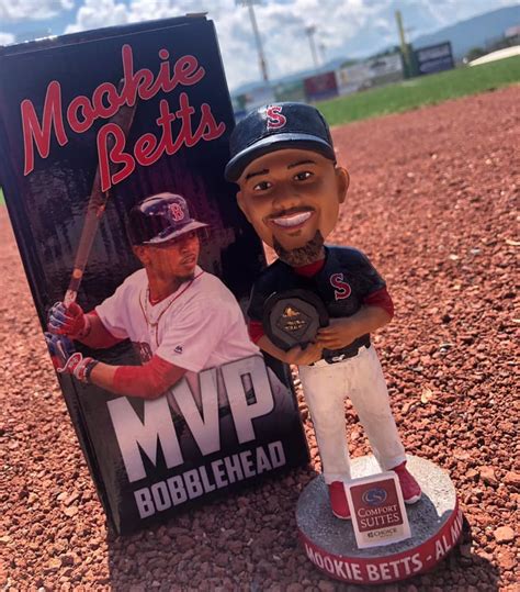 Mookie Betts MVP Bobblehead – Salem Red Sox