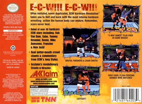ECW Hardcore Revolution Images - LaunchBox Games Database