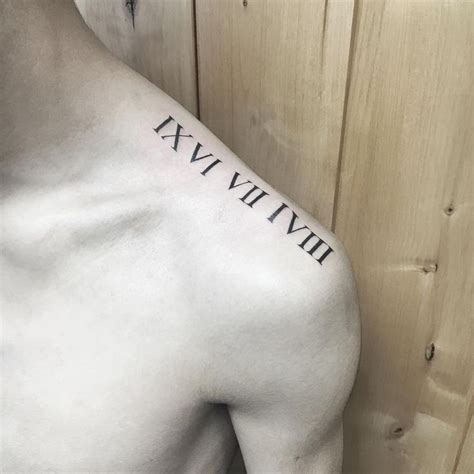 Roman numerals | Tattoo fonts, Tattoos, Tattoo font for men