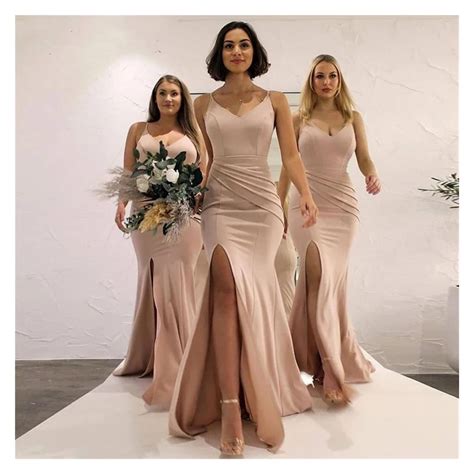 vestido color champagne