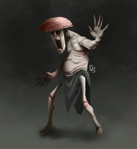 ArtStation - SCP 147- mushroom head