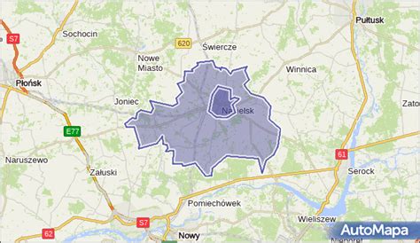 Gmina Nasielsk, powiat nowodworski, województwo mazowieckie na mapie Targeo