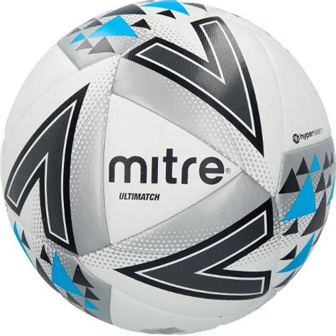 MITRE ULTIMATCH FOOTBALL - WHITE (SIZE 4) - Balls - J. P. Lennard Ltd