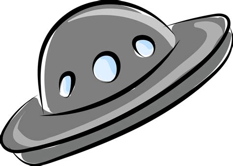 NLO, illustration, vector on white background. 13719164 Vector Art at ...