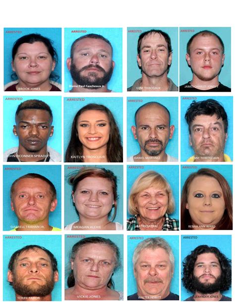Booked On The Bayou Mugshots Lafourche Parish