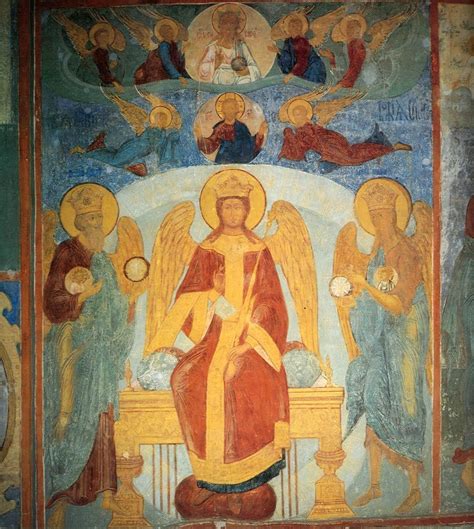 Фрески Софийского собора. 1686-1688 гг. София Премудрость божия слова ...