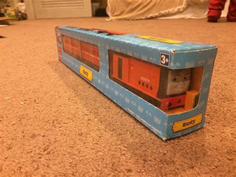 Thomas And Friends Trackmaster Rusty W/ 2 Passenger Cars HIT Brand Rare ...