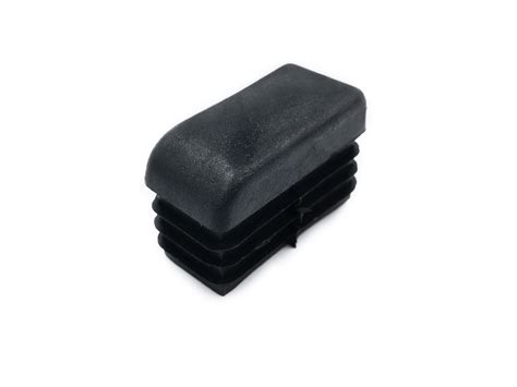 266 - Ορθογώνια Τάπα για Σωλήνα Διαστάσεων 50 x 25 mm